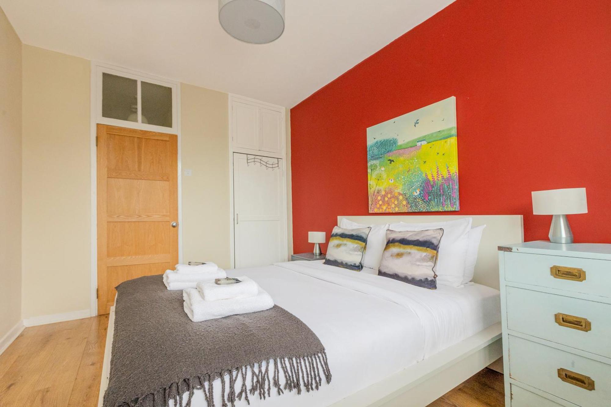 Bright Modern 1 Bedroom Flat, 5 Min To Vauxhall St Apartment *